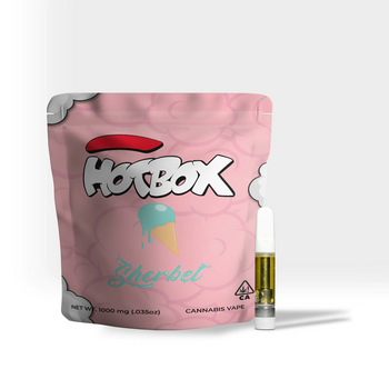 HOTBOX | Ice Cream Sherbet Indica 510 Vape Carts (1g)